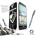 CellBee HTC One M9 Screen Protector[Shielding Gladiator]Premium High Definition Shockproof Clear[Tempered Glass]Retail Packaging - 0.3mm Thickness - 2.5D Curved Edge