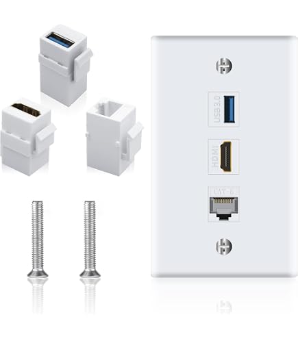 Presa di Alimentazione USB 2A 1 modulo compatibile Perry 1MC USB001