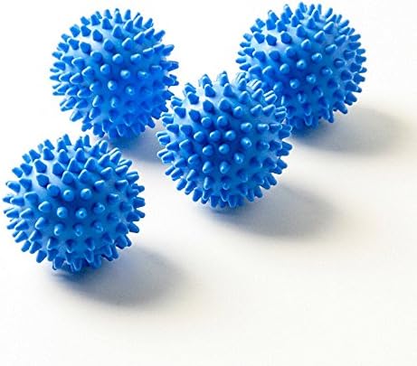 New Dryer Balls By Simple Health, Safest Way to Soften Clothes &amp; Reduce Static without Harmful Chemicals, Free Bonus 4 Pack to Handle and Wash More Laundry