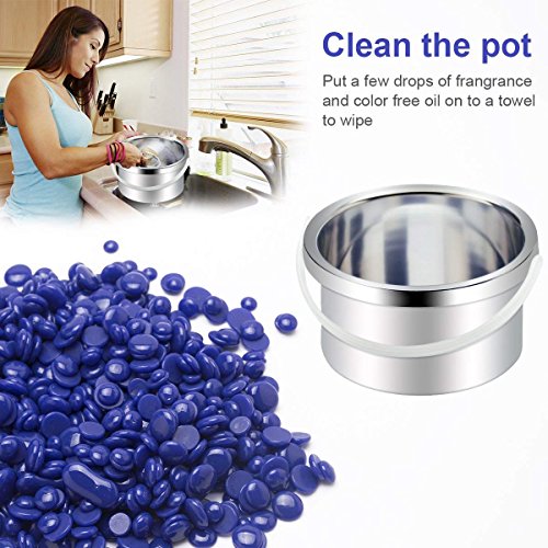 image for Wax Warmer for Hair Removal, VERKB Hard Wax Heater with Rapid Melting 