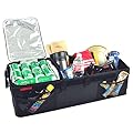 Picnic at Ascot - Ultimate Heavy Duty Trunk Organizer w/Cooler - No Slide Rigid Base -70 LB Capacity - 30" wide x 14.75" deep x 9" high