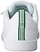 adidas NEO Boy's VS ADVANTAGE CLEAN CMF C Shoe, WHITE/WHITE/GREEN, 12 Medium US Little Kid
