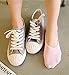 womens invisible socks-footie no show socks for flats summer liner socks 5 pairs (Free Size US Shoes 6.5-12, Black, Blue, Pink, Yellow, Grey)