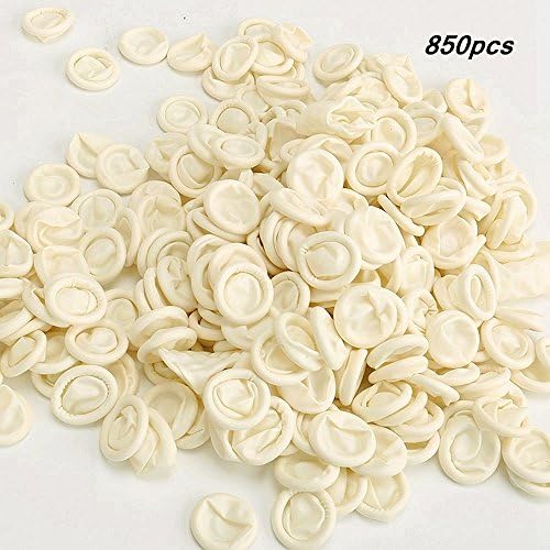 Fishfly Latex General Purpose Powder Free Finger Cots, 4 mil Thick, 2-1/2" Length, Medium (White)