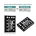 OAproda 2 Pack Replacement EN-EL10 Battery and USB Charger for Nikon Coolpix S3000, S220, S5100, S4000, S700, S600, S570, S520, S510, S500, S230, S210, S200, S60 Digital Camera, MH-63 Charger