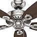 Hunter Fan Company 53241 Builder Elite Hunter Fan Indoor Ceiling Fan with Pull Chain Control, 52