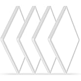 Tealight 4 Pack 12 Inch 24W LED Ceiling Light, 6000K White Flush Mount Ceiling Light Fixture, Slim Flat Ceiling Light Fixture