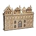 Kurt Adler LED Wooden Advent Calendar Decoration, 13-Inch