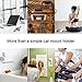 Magnetic Phone Holder for Car, Humixx 360° Adjustable Dashboard Phone Car Mount Compatible with iPhone XS Max iPhone XS X 8 Plus 7 Plus, Samsung S9 S8, Huawei, HTC, LG, ZTE [Easy Series] - Rose Gold