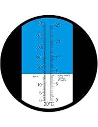 Alcohol de vino refractómetro Uva refractómetro con ATC, doble escala 0 25  vol Alcohol y 0 40  Brix para hacer vino, Bier Infusión, Homebrew Kit, winemakers from hanstronik