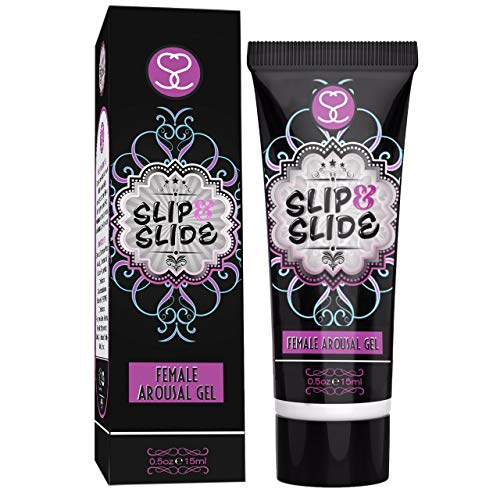 Premium Arousal Gel - Slip & Slide - Natural Stimulation and Lubrication for an Intense Climax + Personal Lubricant (15ml)