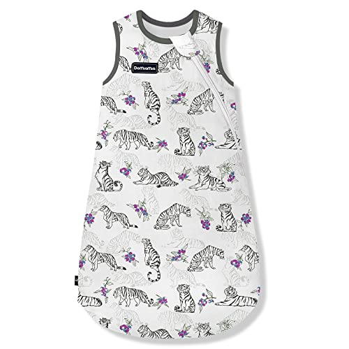 Domiamia Summer Baby Sleep Sack Ultra Breathable Soft Bamboo & Cotton 0