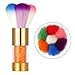 Nail Art Dust Remover Brush Anself Nail Powder Brush Cleaner For Acrylic & UV Nail Gel Rhinestones Makeup Foundation Brush Tool (1Pc)