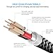 Braided USB C Cable-iProductsUS Type C Cable, 4Pack Short to Long [7in/3.3ft/3.3ft/6.6ft] Fast Charging Durable USB C Charger for Samsung Galaxy S9 S8 Note 8, LG V30 G6 G5, Pixel, and More