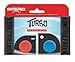 KontrolFreek Turbo Thumb Grips for Nintendo Switch Joy-Con | Performance Thumbsticks | 2 High-Rise Concave | Red/Blue