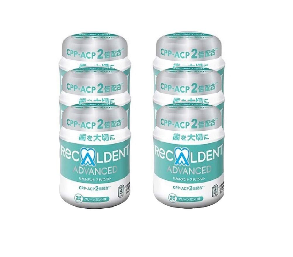 モンデリーズ・ジャパン株式会社 歯科医院専用 リカルデント 粒ガム ボトルタイプ 140ｇ 6本セット グリーンミント味商品画像