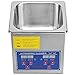Mophorn Ultrasonic Cleaner 1.3L Total 110W Ultrasonic Parts Cleaner Professional Stainless Steel Industrial Ultrasonic Cleaner Jewelry Cleaner with Heater Timer(1.3L)
