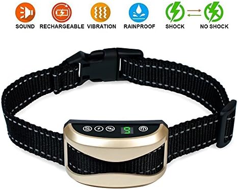 Yappy Dog Bark Collar [New Version] Humanely Stops Barking with Sound and Vibration. NO SHOCK, Harmless and Humane. Small Dog Bark Collar, Medium Dog Bark Collar