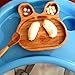 Bamboo Feeding Utensils Set Baby Toddler Suction Plate with Spoon