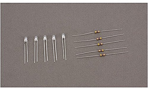 3mm Bi-Polar LED, Red & Green/2 Leg (5)