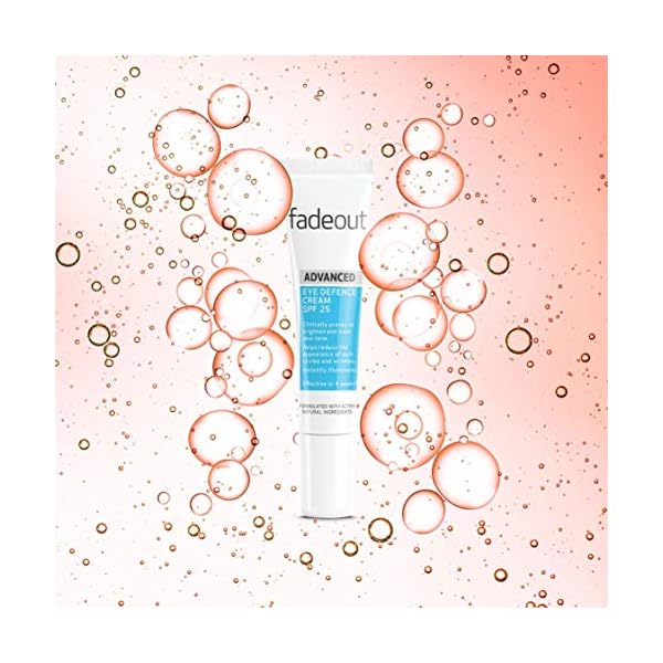 Fade Out Advanced Brightening Eye Defence Cream SPF20 with Niacinamide & Haloxyl To Reduce Fine Lines and Wrinkles 15ml