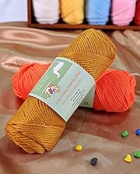 3-Pack Baby Alpaca Yarn Wool Blend Crochet and