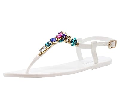 jelly flip flops for women
