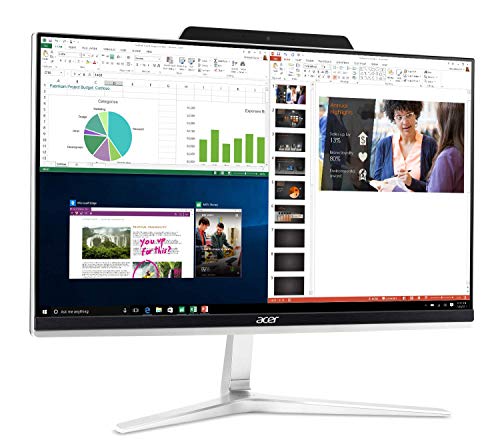 Acer Aspire Z 24 23.8″ All-in-One Intel Core i5-9400T 1.80GHz 12GB Ram 512GB SSD Windows 10 Home (Renewed)