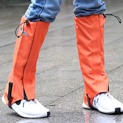 KRATARC Outdoor Men Leg Gaiters Women Shoe Cover Youth Kids Snow Gaiter