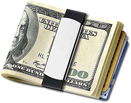 Deluxe Money Band, Stainless Steel, The Rubber Money Band, Minimalist Wallet (NO ENGRAVING)