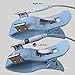 ECG/EKG Adult Limb Electrode for 3.0 Plug/4.0 Banana Plug -4 Pieces/Set (Gray)