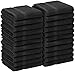 Utopia Towels Black Salon Towels, (Not Bleach Proof, 16 x 27 Inches) Highly Absorbent Towels for Hand, Gym, Beauty, Hair, Spa, and Home Hair Care, (Pack of 24) primary