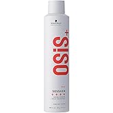 Schwarzkopf OSiS+ Session Extra Strong Hold Hairspray | Long Lasting Hold, Windproof Hold | Easy To Brush Without Flaking | H