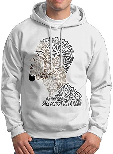 Men's Note To Self J.Cole Sports Pullover White
