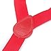 ELENKER Baby Boys Adjustable Elastic Solid Color 1 inch Suspenders (Size 30