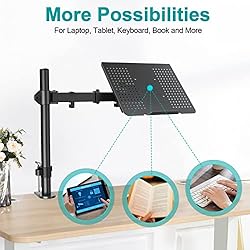 MOUNT PRO Single Laptop Mount with Tray for Laptop