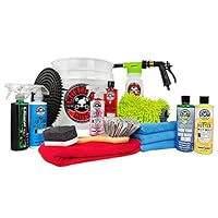 Chemical Guys HOL148 16-Piece Arsenal Builder Wash Kit with TORQ Blaster Foam Gun, Bucket and (6) 16 oz Care Products (Gift for Car & Truck Lovers, Dads and DIYers)