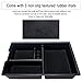 MARCHFA Center Console Organizer Glove Box Tray for 2009-2018 RAM 1500 2500 3500 (Full Console w/Bucket Seats ONLY) Armrest Secondary Storage Box Divider Compatible with RAM 2009-2018 Accessories