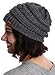Tough Headwear Cable Knit Beanie - Thick, Soft & Warm Chunky Beanie Hats for Women & Men - Serious Beanies for Serious Style