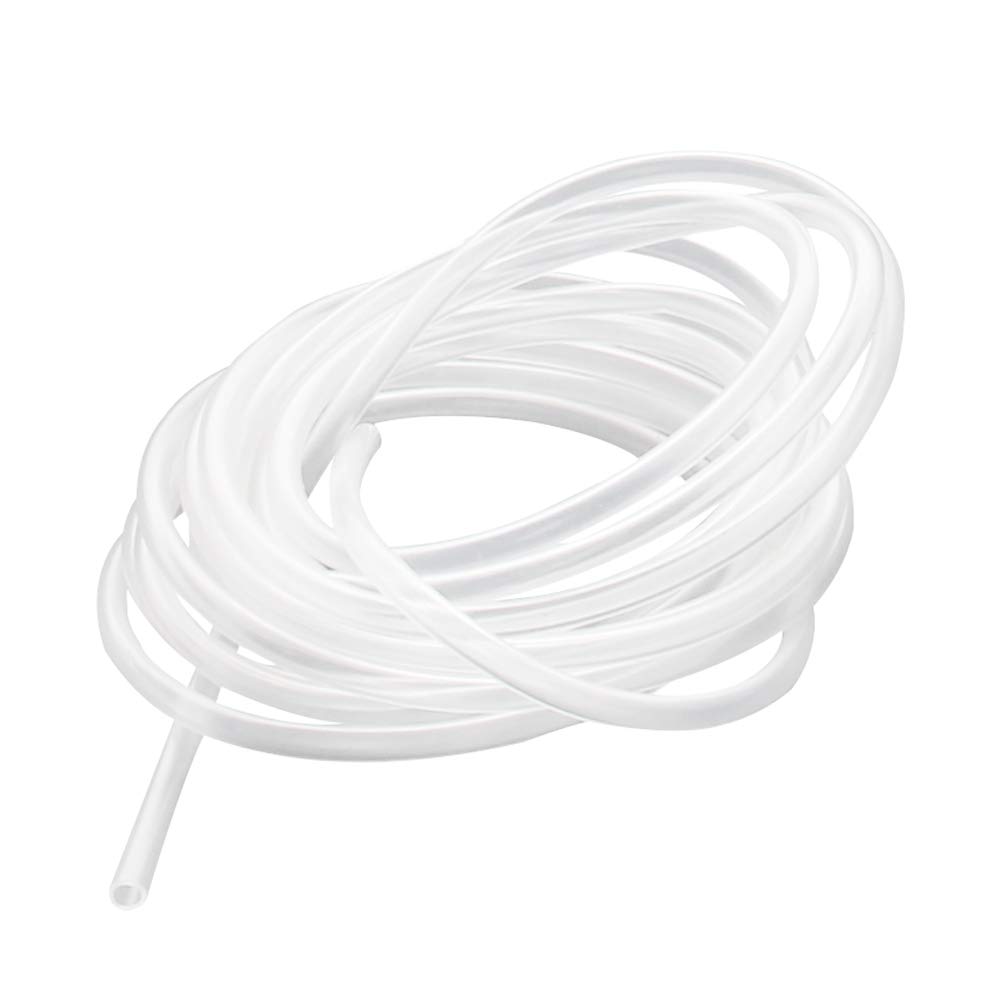 Othmro 1pc Silicone Tube, 2mm ID 3mm OD Flexible Silicone Pipe Water Air Hose Pipe, Rubber Tubing for Pump Liquid Gas Transfer (1m)