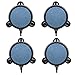 Pawfly Aquarium 4 Inch Air Stone Disc Bubble Diffuser Release Tool for Air Pumps Buckets Fish Tanks Ponds DWC Reservoirs and Circulation System - 4 Pack