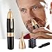 Nose Hair Trimmer Men’s Nose Trimmer 2 in 1 Battery Operated Eyebrow Trimmer for Men AA Battery Included