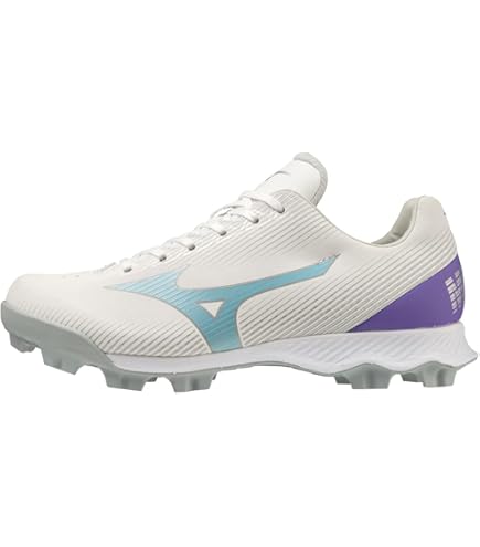 Amazon.com | Mizuno Wave Finch Lightrevo Jr Softball Shoe, White