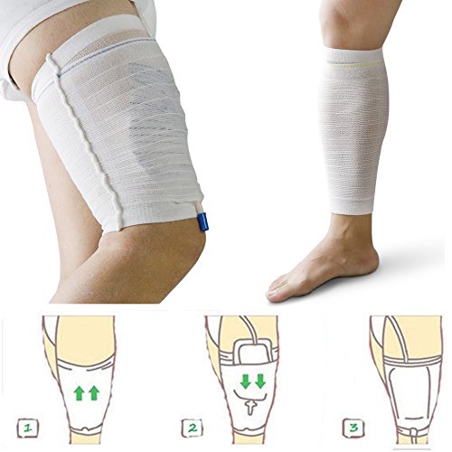 MEILYLA Sleeve Leg Urine Bags Straps Catheter Bag Cover Sleeve for Leg