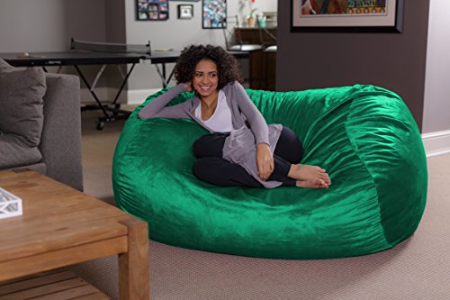 Sofa Sack-Bean Bags6' Large Bean Bag Lounger, Aqua Marine