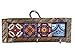 Casa Fiesta Designs Mexican Key Holder with Metal Hooks and Assorted Talavera Tiles - Handmade Rustic Wall Art - Authentic Mexican Home Decor Portallaves Multi 4 Azulejos