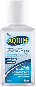 aqium hand sanitiser 60ml