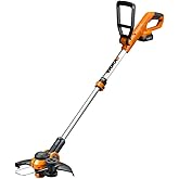 WORX Cordless String Trimmer & Lawn Edger, 12'' Electric Weed Wacker with 5.5 LBS, 20V Weed Eater with 90° Pivoting Head, Battery & Charger Included, WG162
