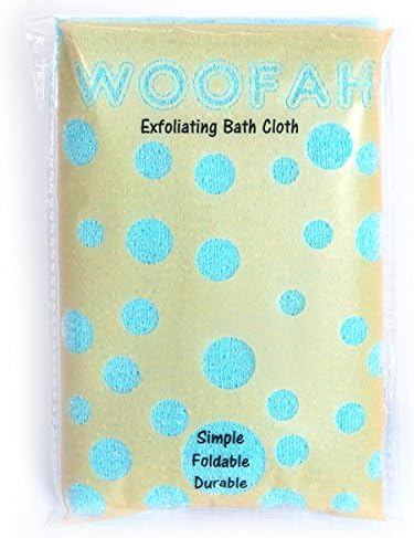 Exfoliating Bath Washcloth / Bath Loofah / Bath Towel / Easy to Fold