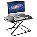 Standing Desk Converter - Height Adjustable Sit to Stand Up Desk, Economic Tabletop Workstation Monitor Riser, Lift Height from 1.6